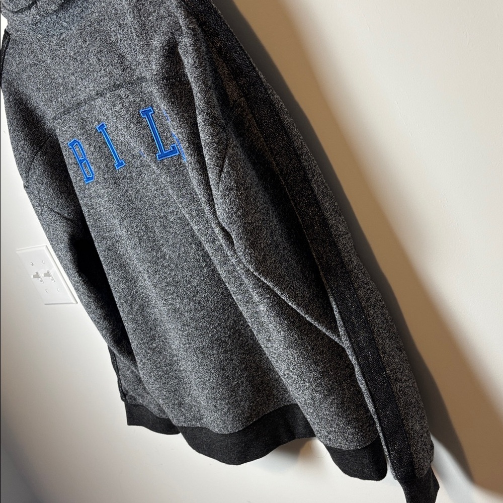 NFL Buffalo Bills heather Gray Sweatshirt women’s size XL with black Blue Trim - Picture 6 of 9